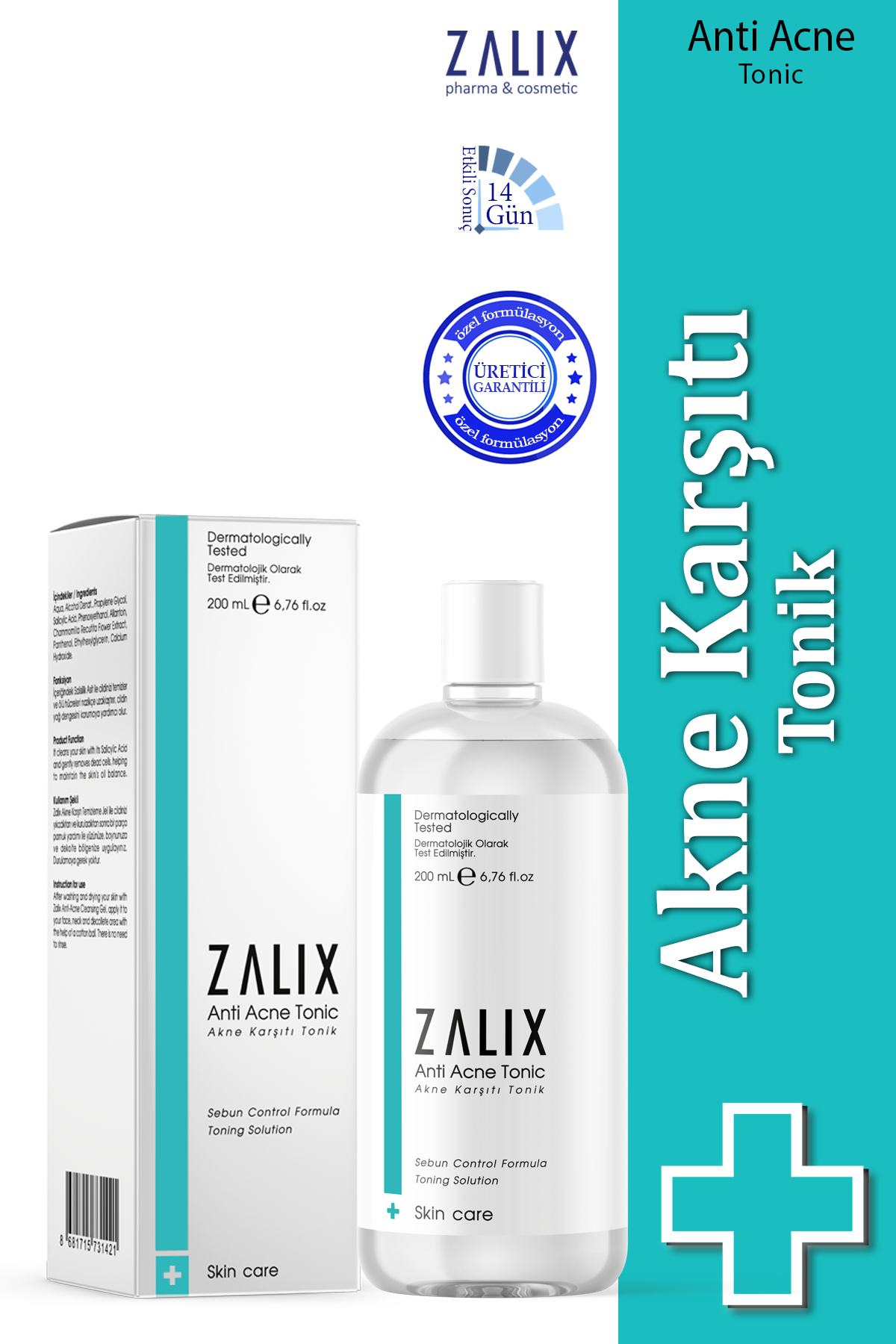 Akne Karşıtı Tonik ( Anti - Acne Tonic ) 200ml 0003