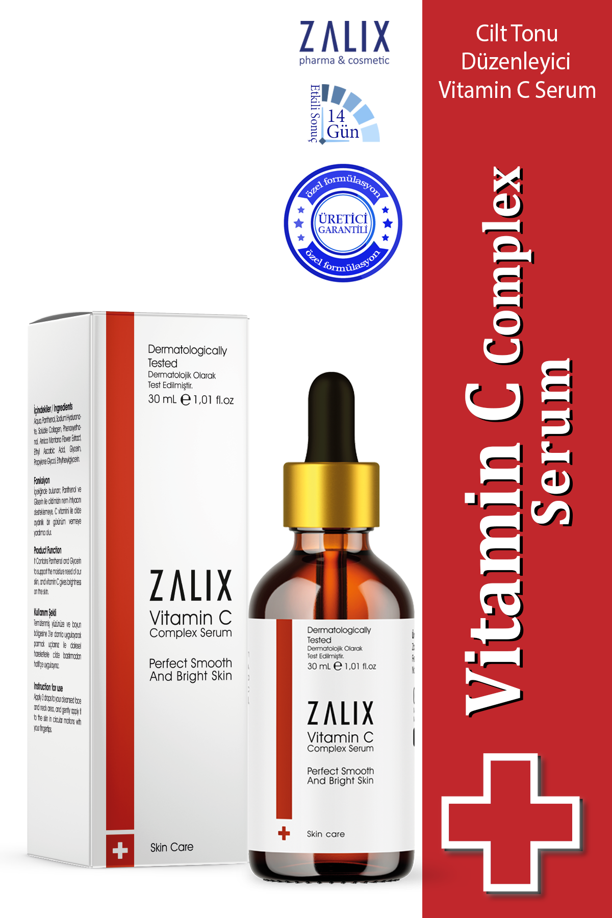 Vitamin C Complex Serum (cilt Tonu Düzenleyici Vitamin C Serum) 30ml 8681715730318